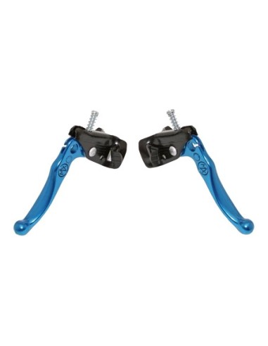 Mx Alloy Brake Lever Set Blue.